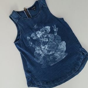 Lucky brand Ganesha tank top